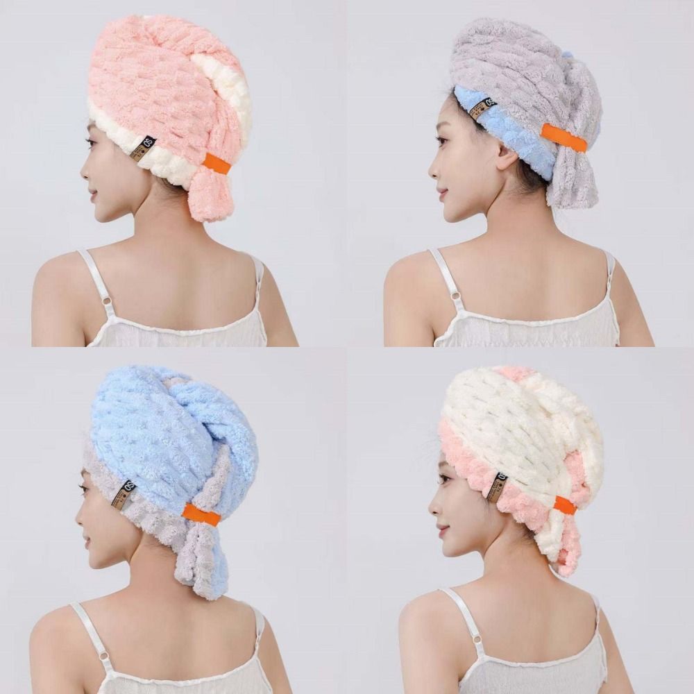 Hair Turban Towel - Asciugamano per Capelli Riutilizzabile Extra Large