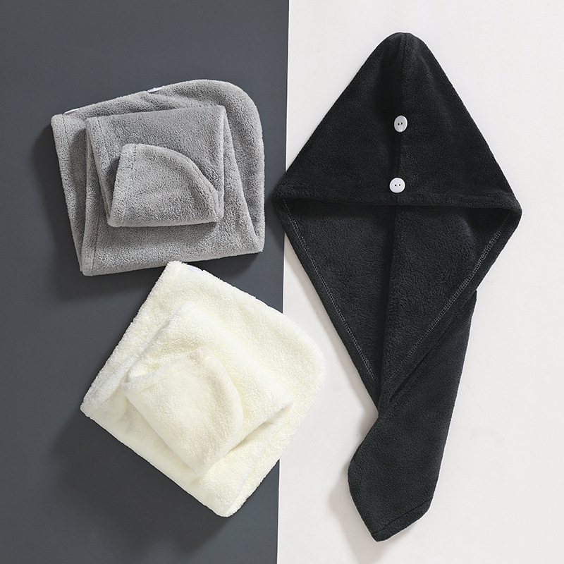 Hair Turban Towel - Cuffia Asciugacapelli in Microfibra – Stile