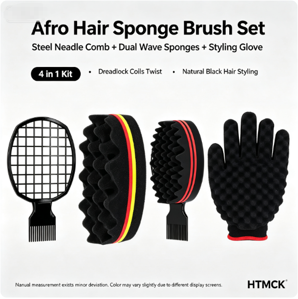 Set di spugne per capelli afro - Twist Sponge Coil recensione e prezzo