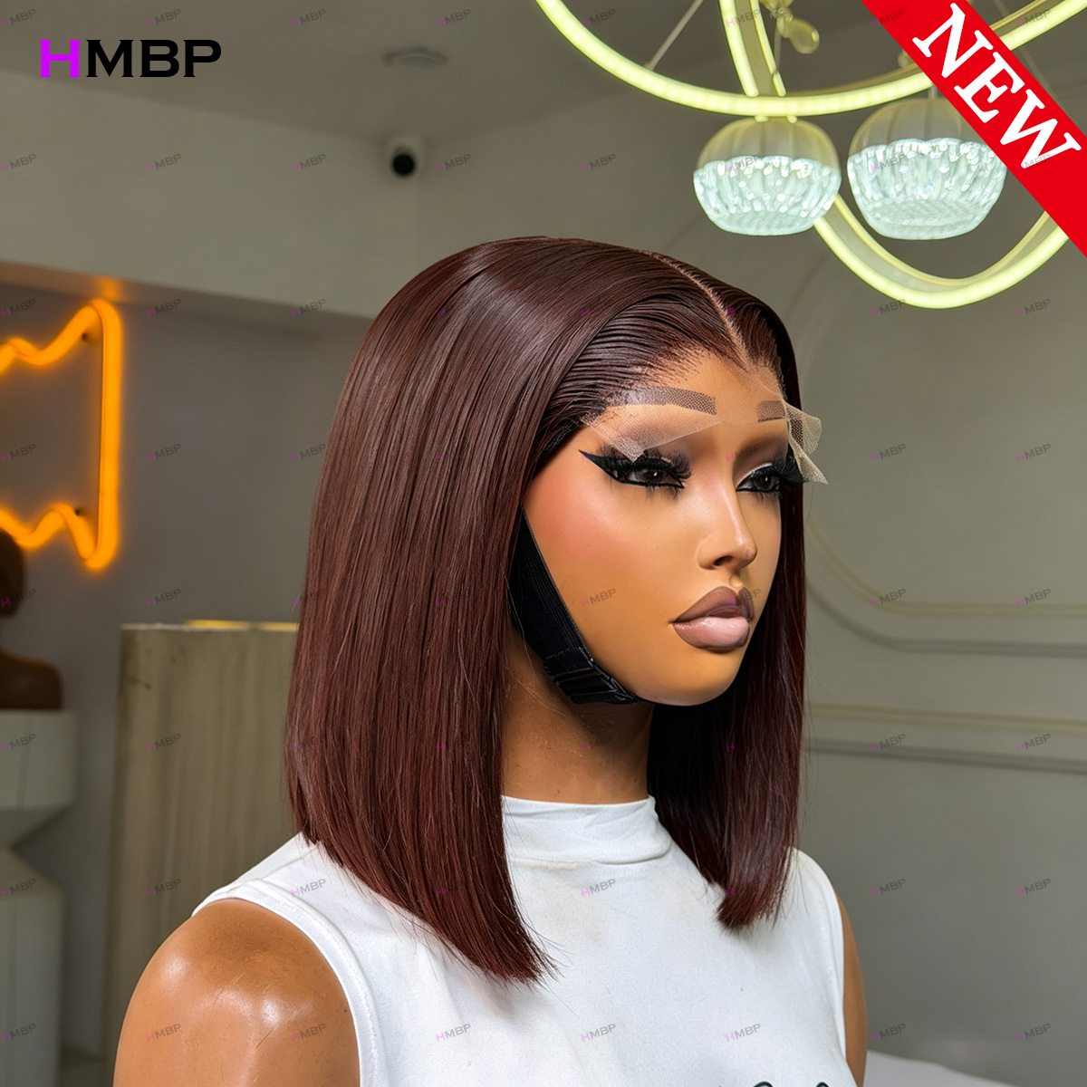 # Parrucca Bob Liscia Castano  - Lace Front Wig recensione e prezzo